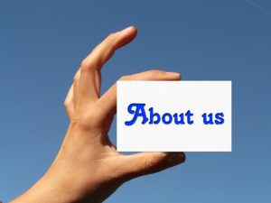 about us page